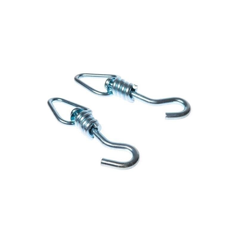 Loop Haushalt 2Dd, Galvanized, Metal, 12 Cm, Ø 0.7 Cm, 2 Pcs.