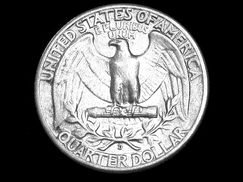 1944-D Washington Quarter --- Almost Uncirculated