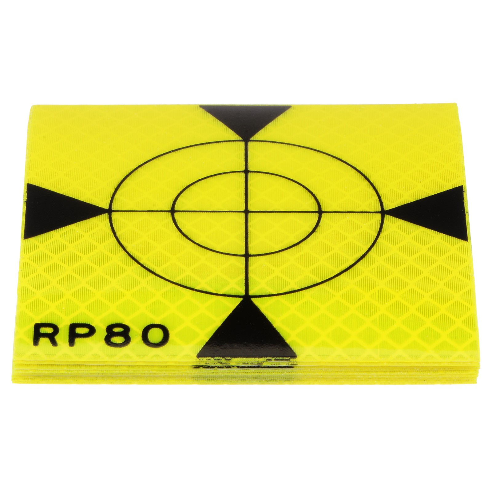 10pcs Survey Reflector Target 80mm Self-adhesive Survey Target Sheets Green