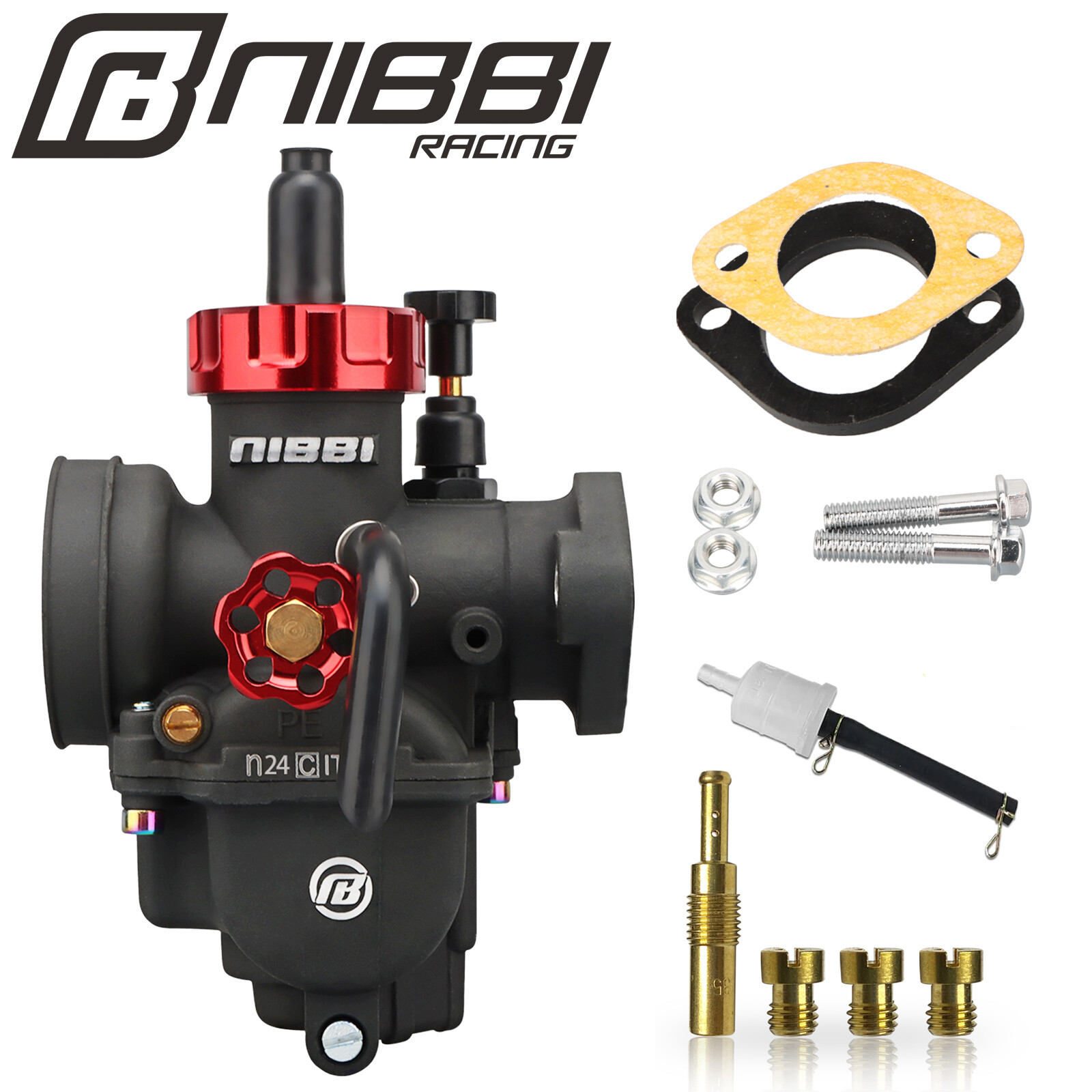 NIBBI PE24 Carburetor For Honda CB125S CRF100F XL100S XR100/XR100R XR200 XR200R