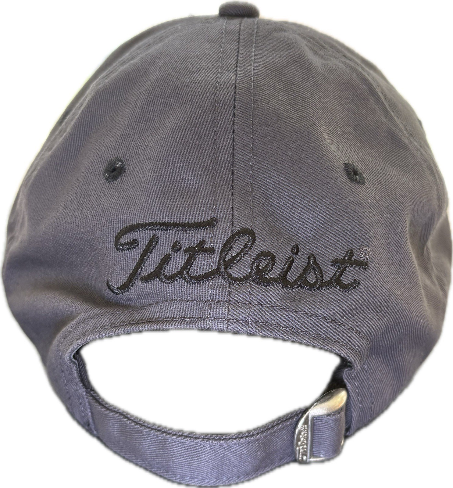 Titleist Adjustable Strap Golf Cap Hat Dark Gray/Black