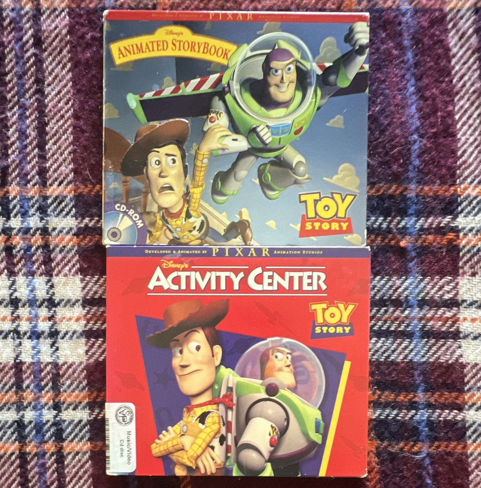 Disney Interactive Toy Story Animated StoryBook & Activity Center CD Windows