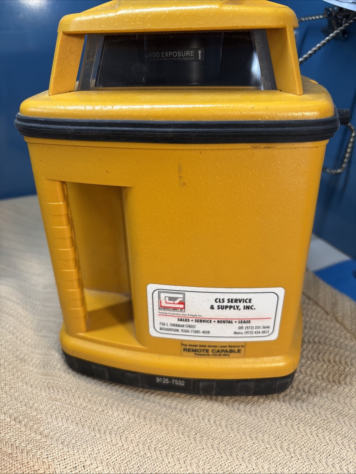 Laser Alignment Laser Beacon LB - 9 W/Wireless Remote, Laser Eye, Case **READ**