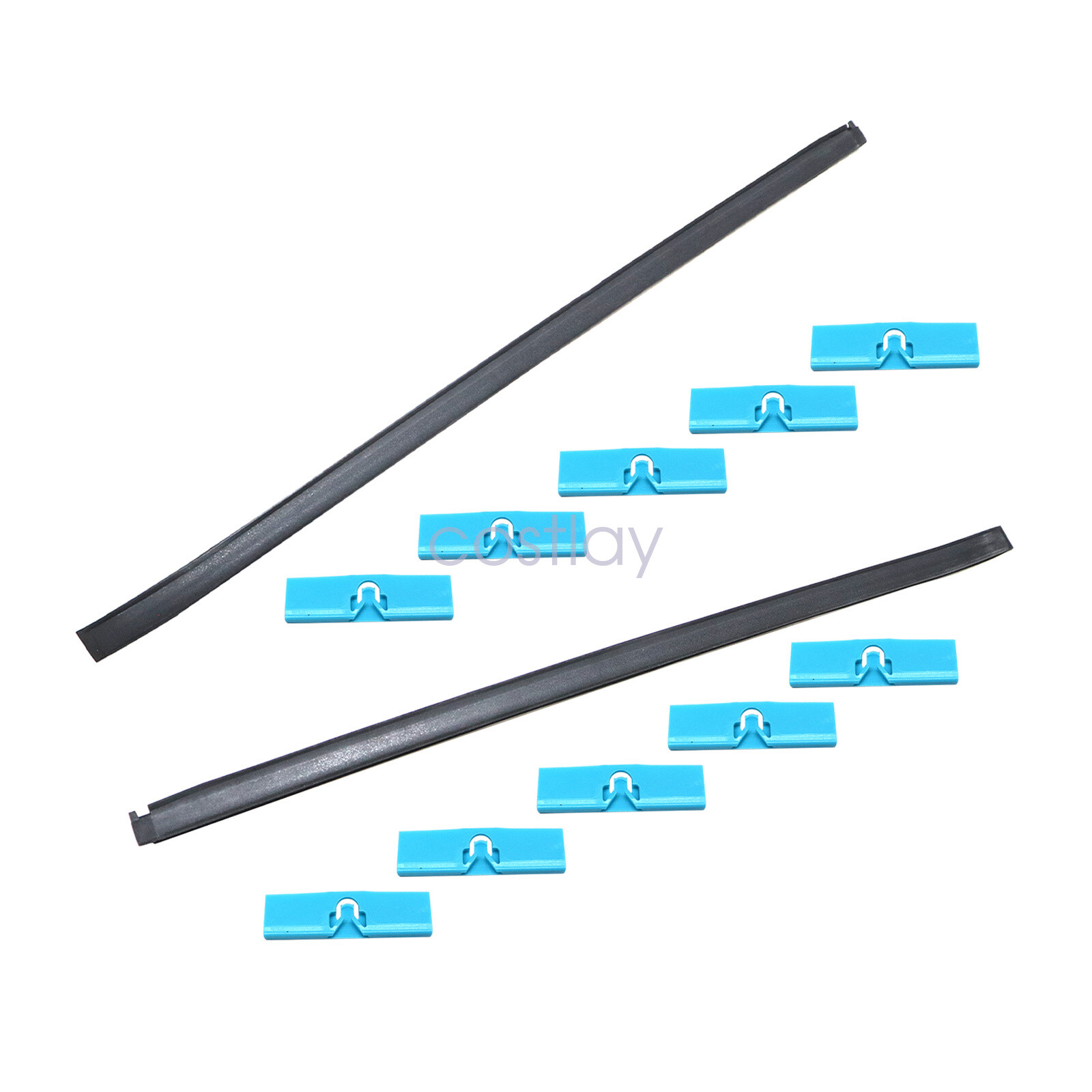 Fit Lexus GX460 2010-2022 Left Side + Right Side Windshield Moulding Kit New