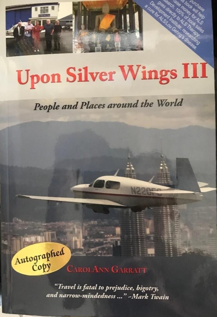 2012 Illustrated 1st Edition CarolAnn Garratt Single Engine Mooney World Flight