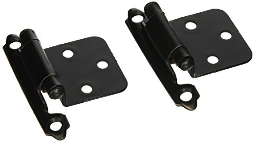 H0103BC-VBC Bronze w/ Copper Hightlights Self Closing Overlay HInge Lot of 2