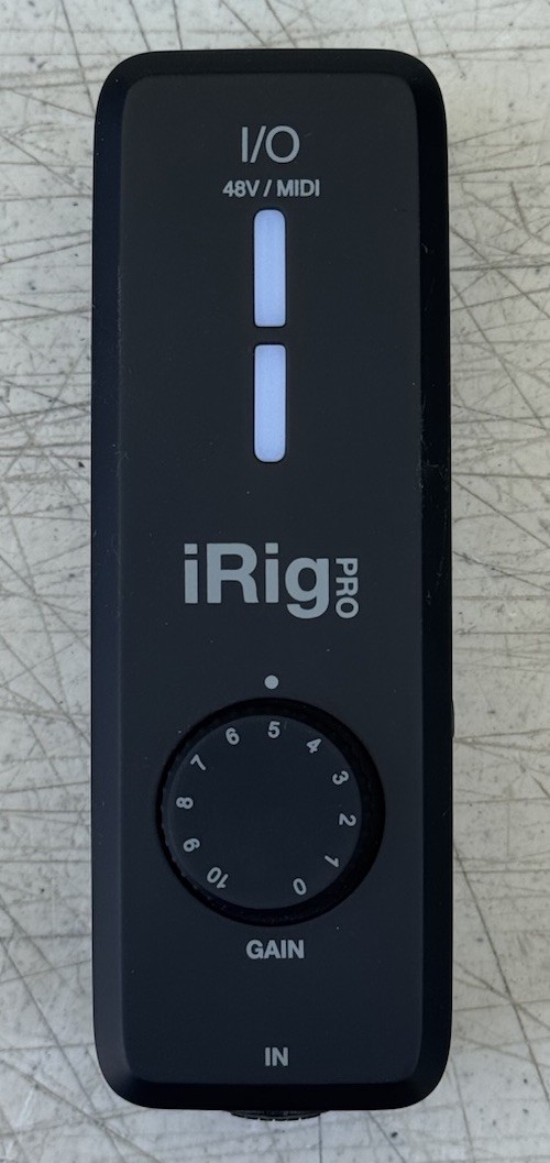 IK Multimedia iRig Pro I/O Universal Audio & MIDI Computer Recording  READ FPOR