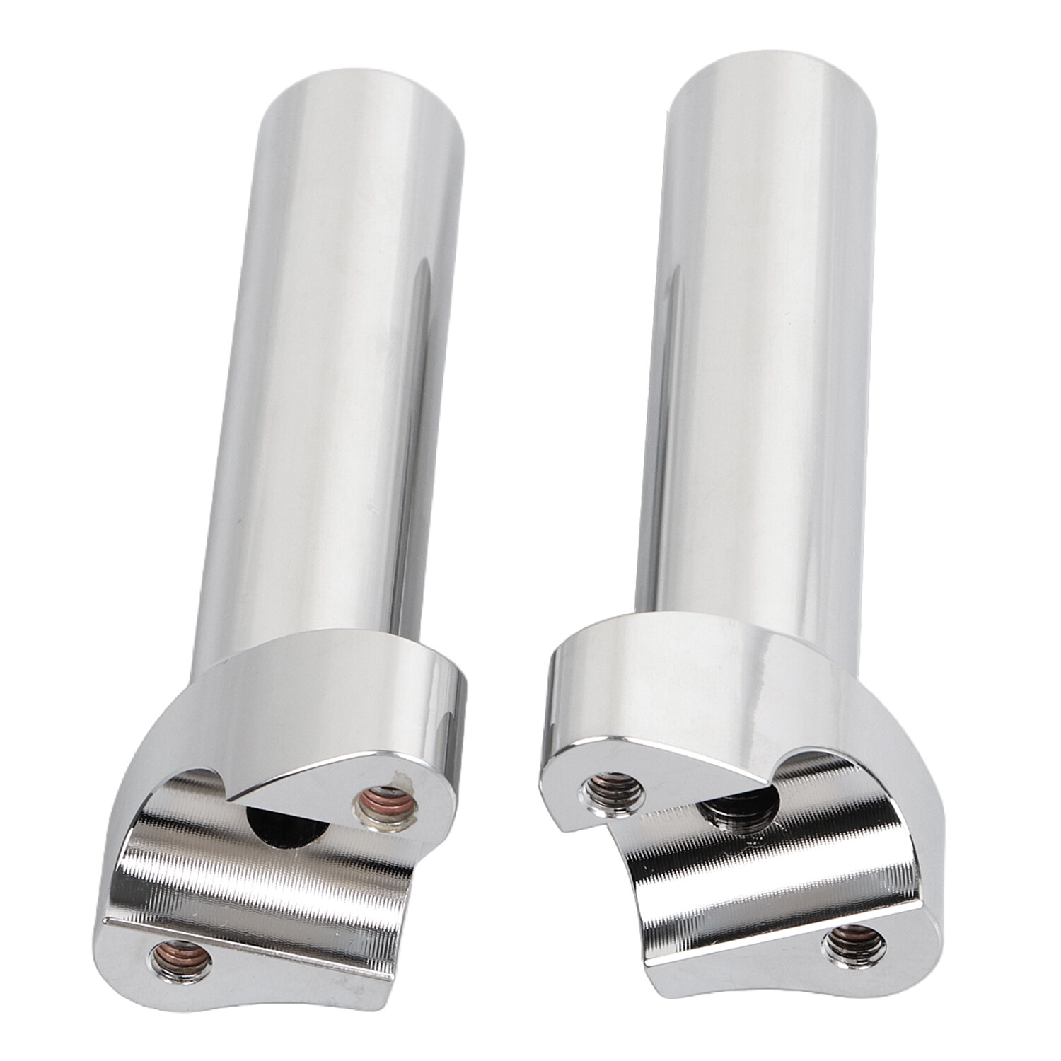 6.5" Tall Handlebar Risers For Harley Softail Sportster Road Glide FLTRXS FLTRU