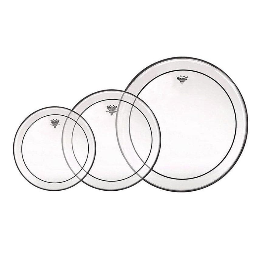 Remo Pinstripe Clear Drumhead Pack 12/13/16