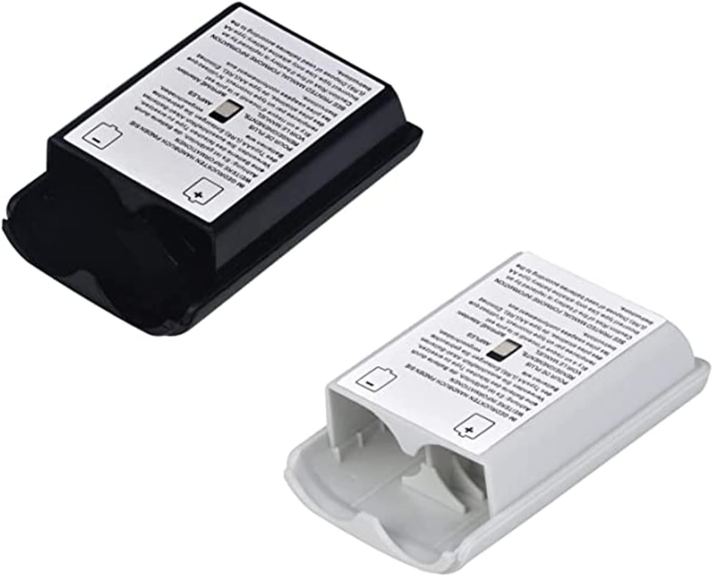 Secure Your Gaming: 2 Pcs Durable Battery Pack Covers for Xbox 360 Controllers