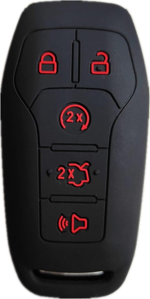 Smart Key Fob Cover Case Compatible with Ford F-150 Fusion MKZ Mustang MKC 2013-