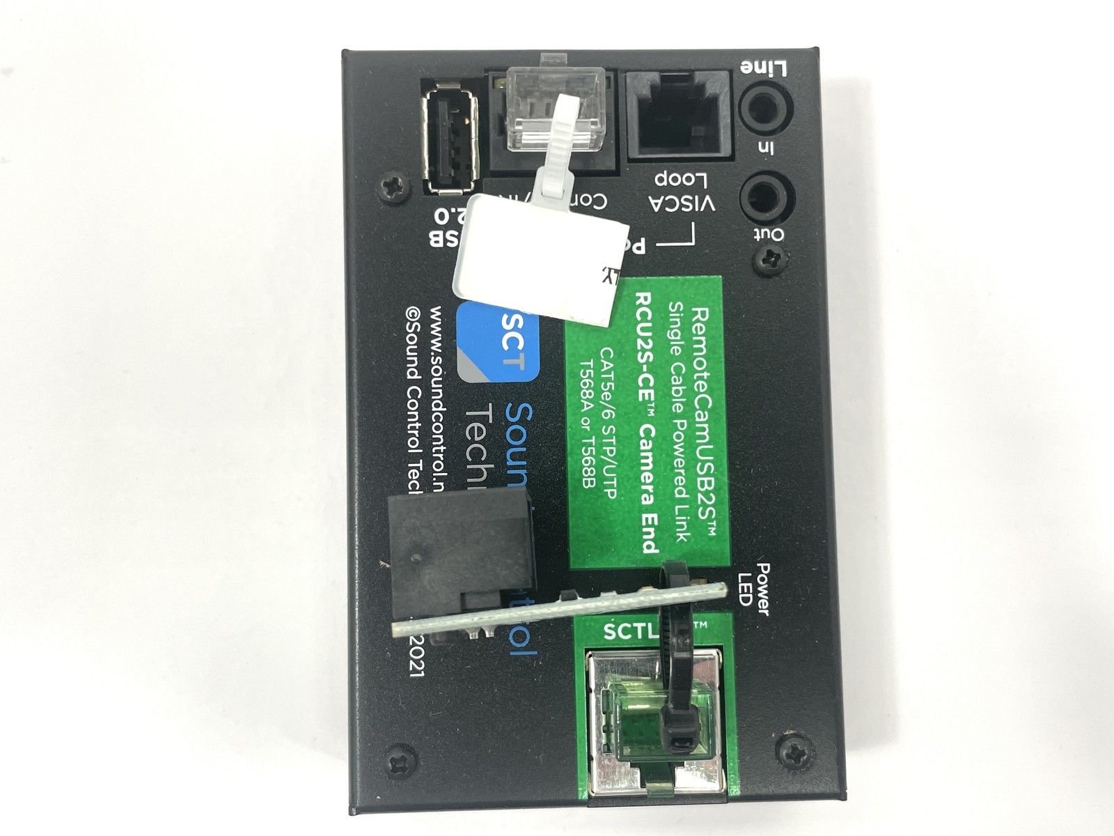 OPEN BOX Sound Control Technologies RCU2S-E4U RCUS-HE for Poly Eagleeye IV USB