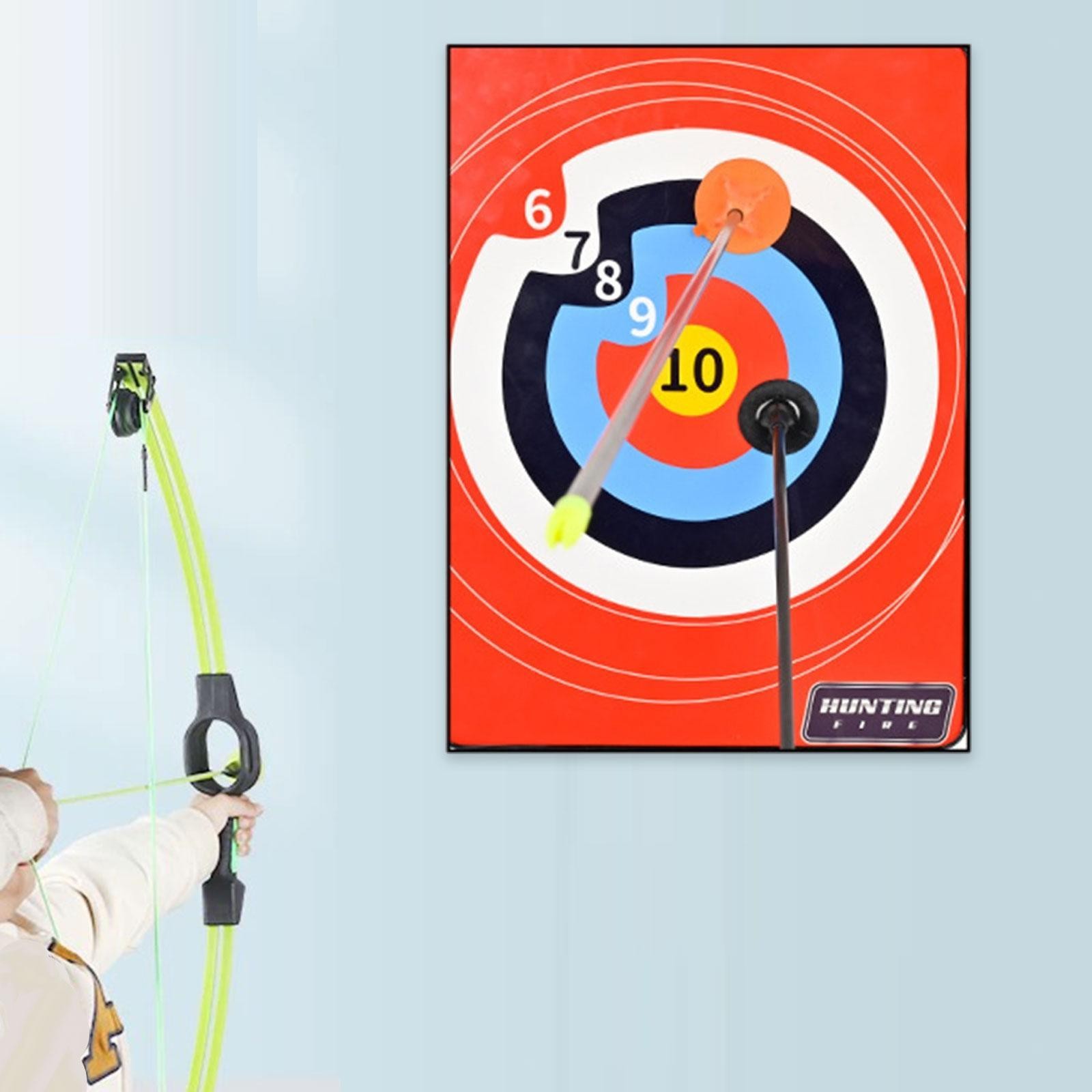 Archery Target Suction Cup Toy Professional Gear Portable Reusable