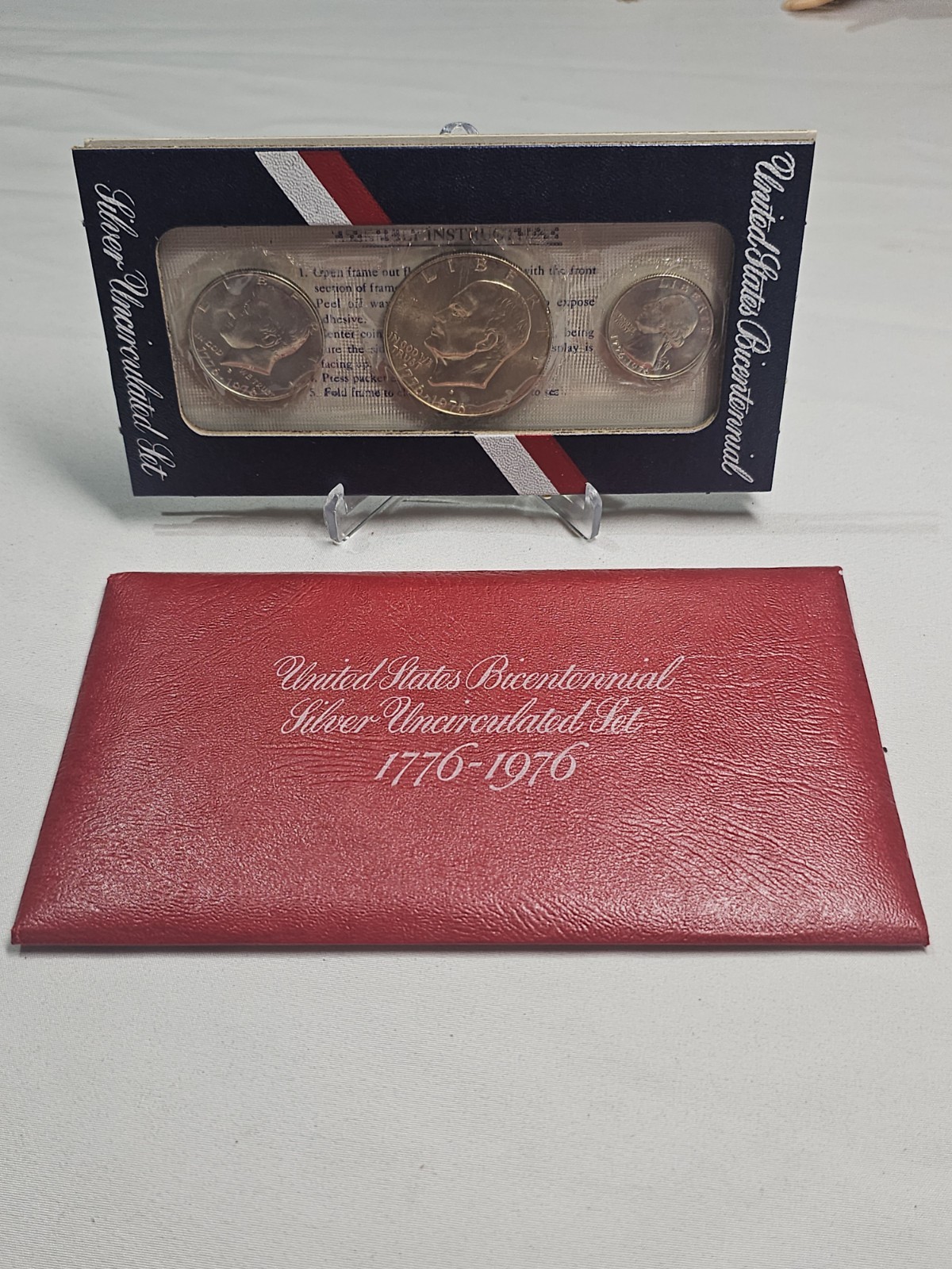 1776-1976 Silver Uncirculated 3-Coin Set U.S Mint 1976
