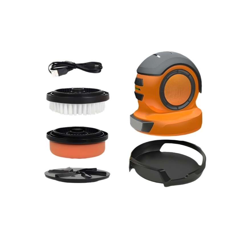 Electric Ice Scraper With Soft Bristle Brush For Car Windshield Quick Defrosting