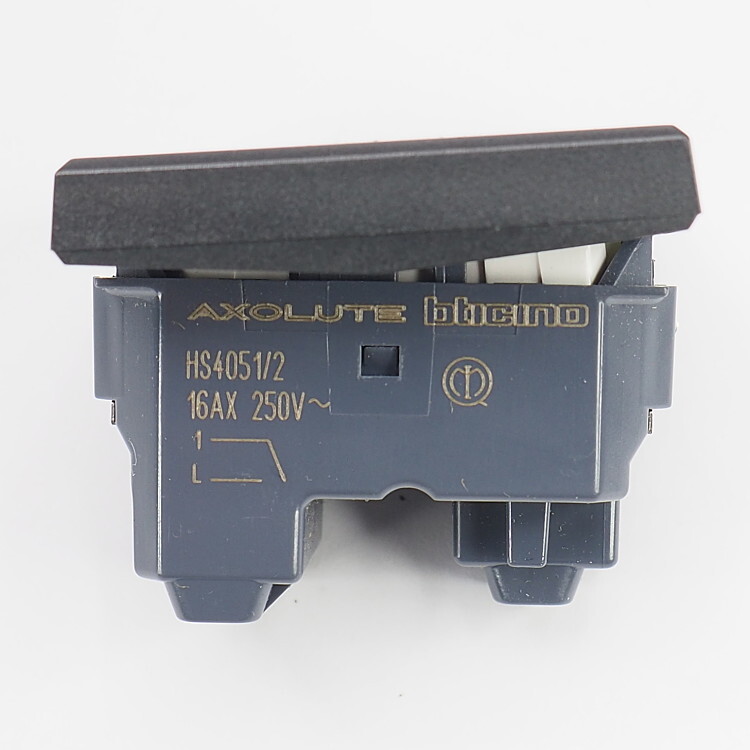 bticino AXOLUTE HS4051/2 ANTHRACITE Switch *OPEN BOX!*