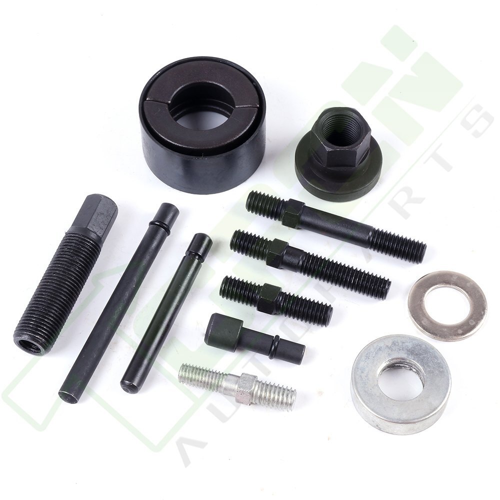 13 PCS Pulley Puller and Installer Power Steering Pump Remover Alternator Kit