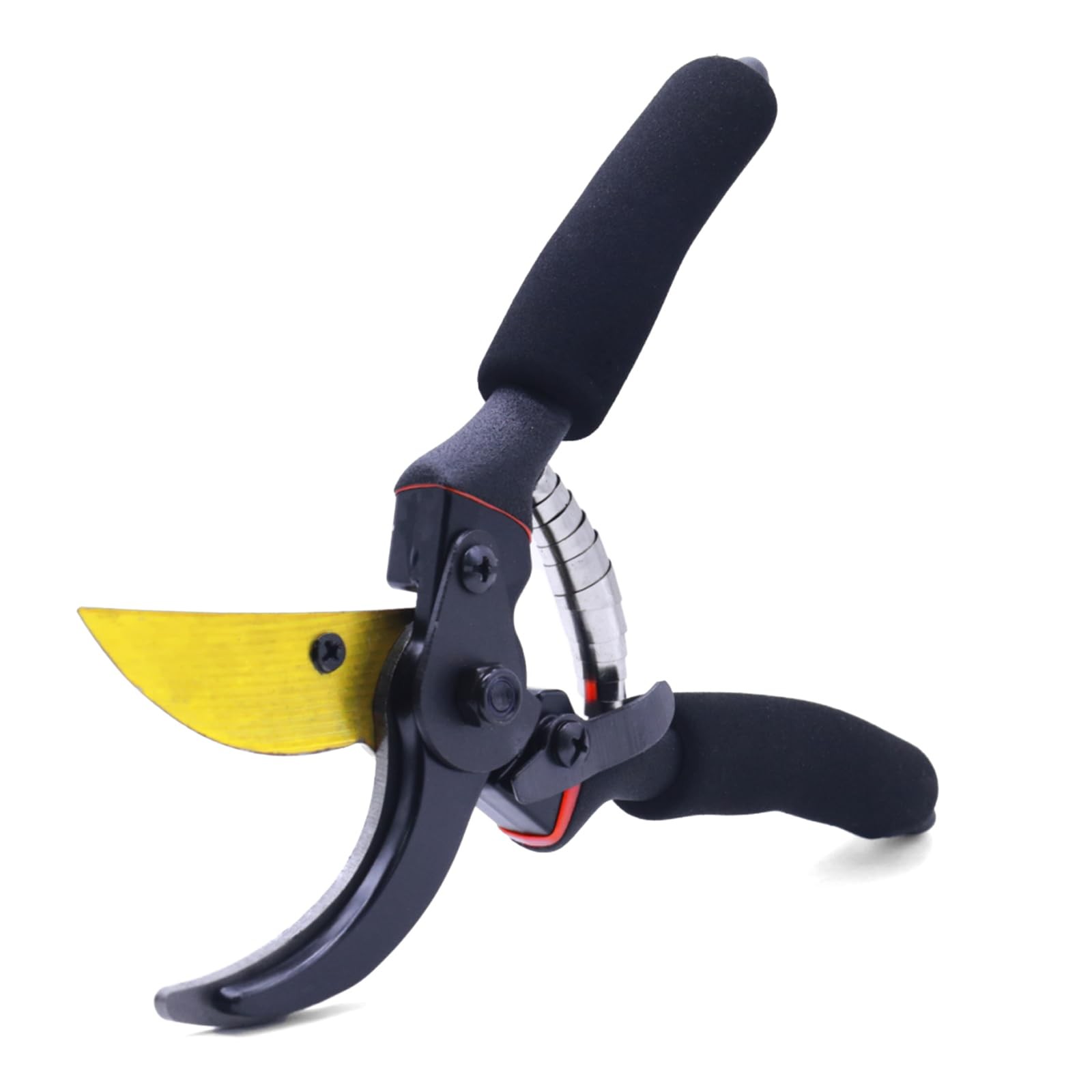 GDOMI Garden Shears, Sharp Pruners for Gardening with Locking Black