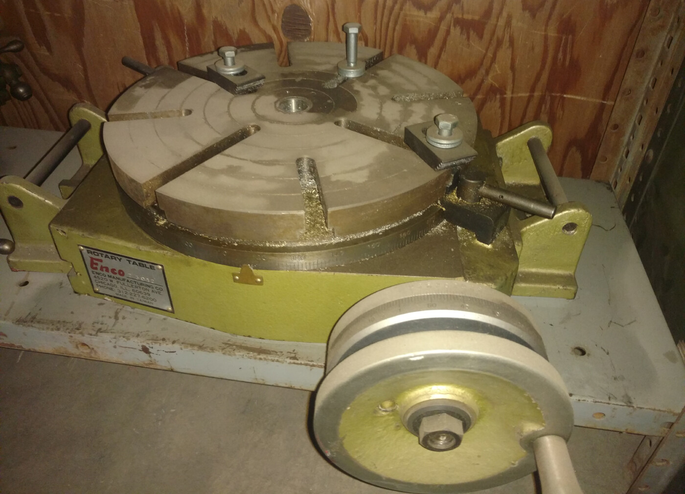 Enco 12" Vertical and Horizontal Rotary Table
