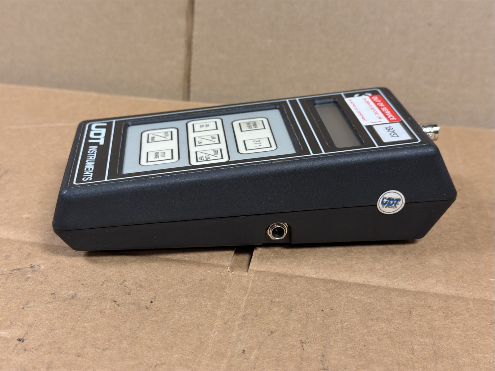 UDT Instruments Model 371 Optical Power Meter W/ Model 247 Radiometric Sensor