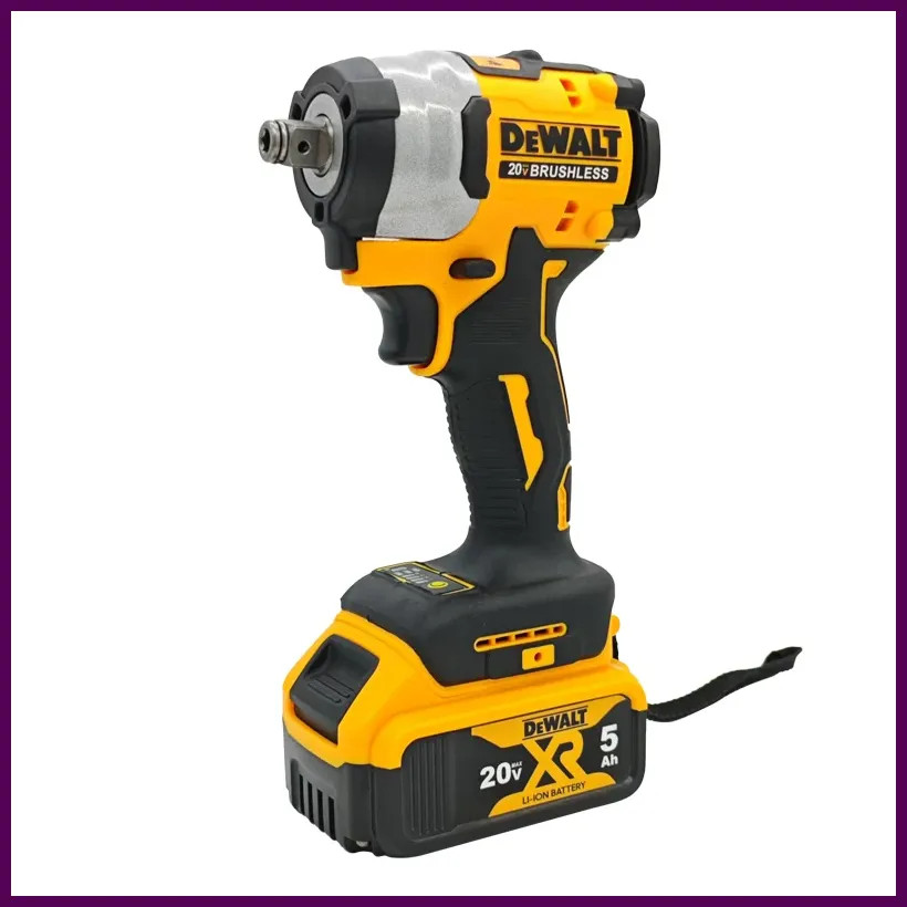 DEWALT DCF922 Wireless Impact Wrench Rechargeable High Torque 406Nm(Reverse)...