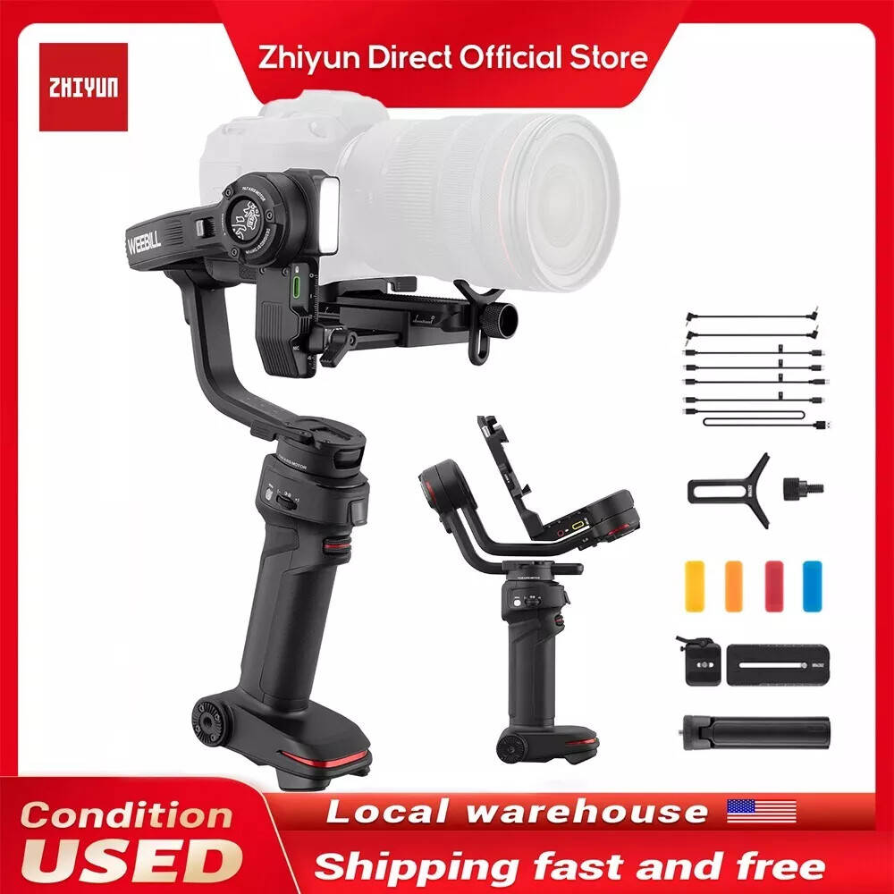 Zhiyun Cinepeer Weebill 3 3-Axis Gimbal Stabilizer for Nikon Canon Sony Cameras