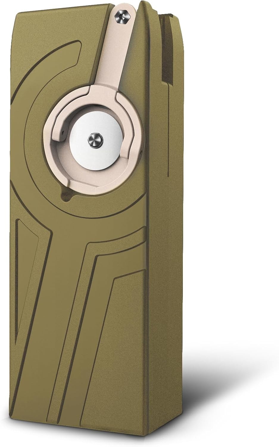 Compact 1600 Round Airsoft Speed Loader with Integrated Magazine Locking