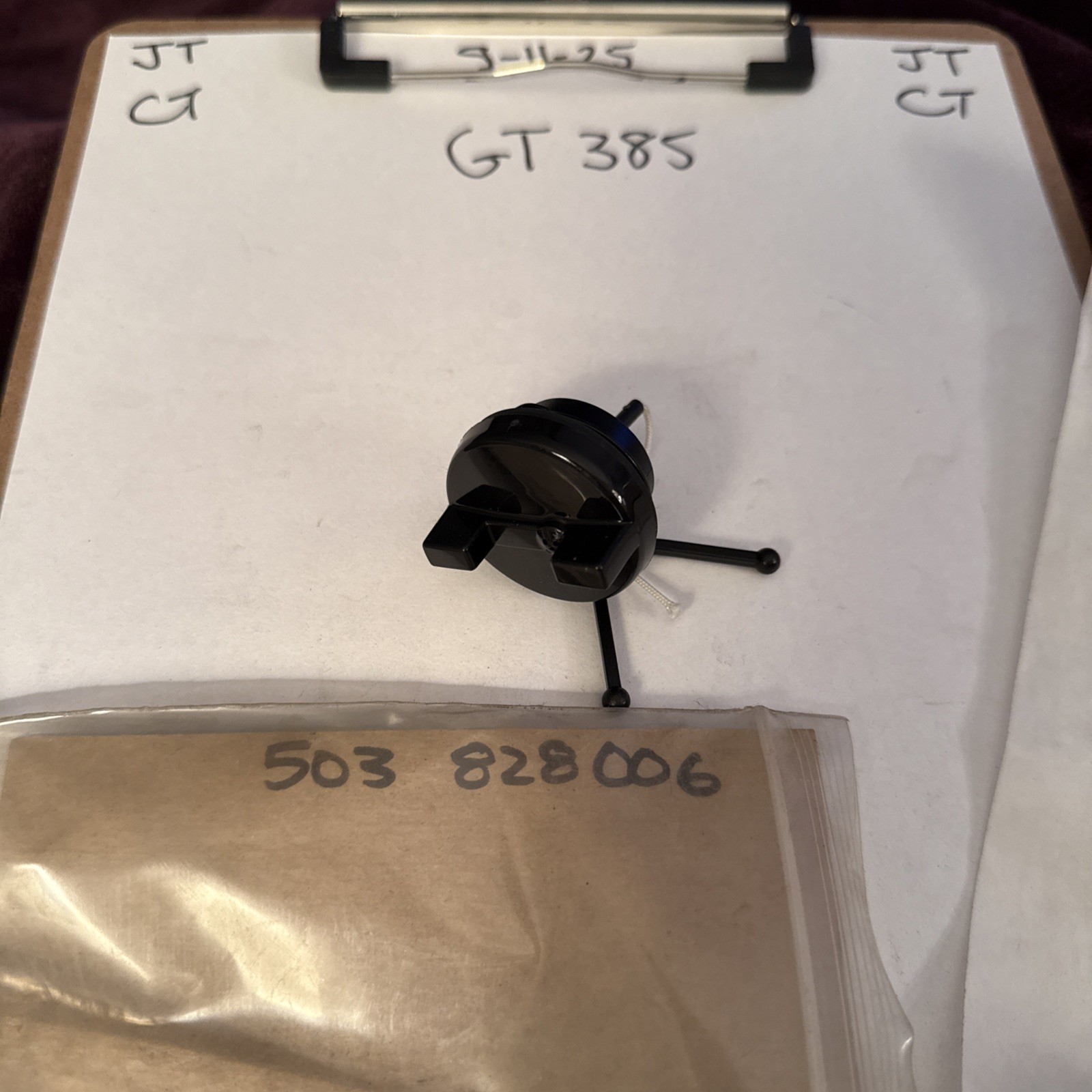 (1) Gas TANK CAP Genuine OEM Part # 503828006 Husqvarna Sold Individually Nos