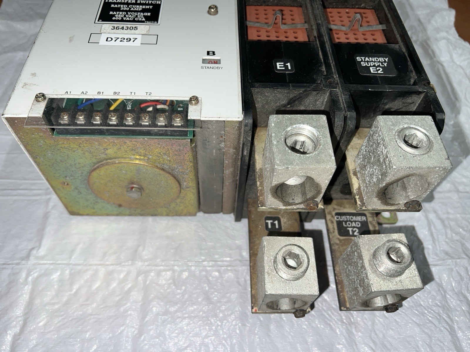 Generac D7294 400 Amp 2 Pole 480/600V Transfer Switch