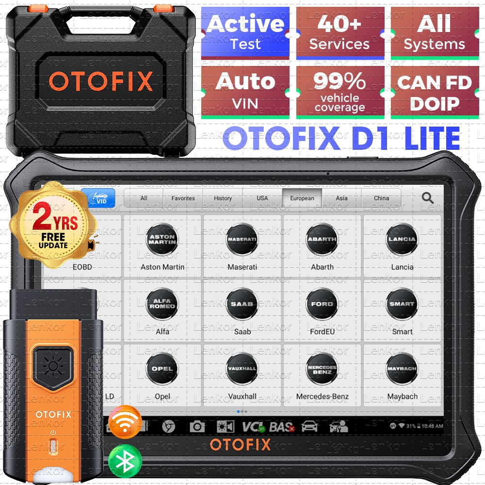 OTOFIX D1 Lite OBD2 Scanner Wireless Diagnostic Tool Full System Active Test