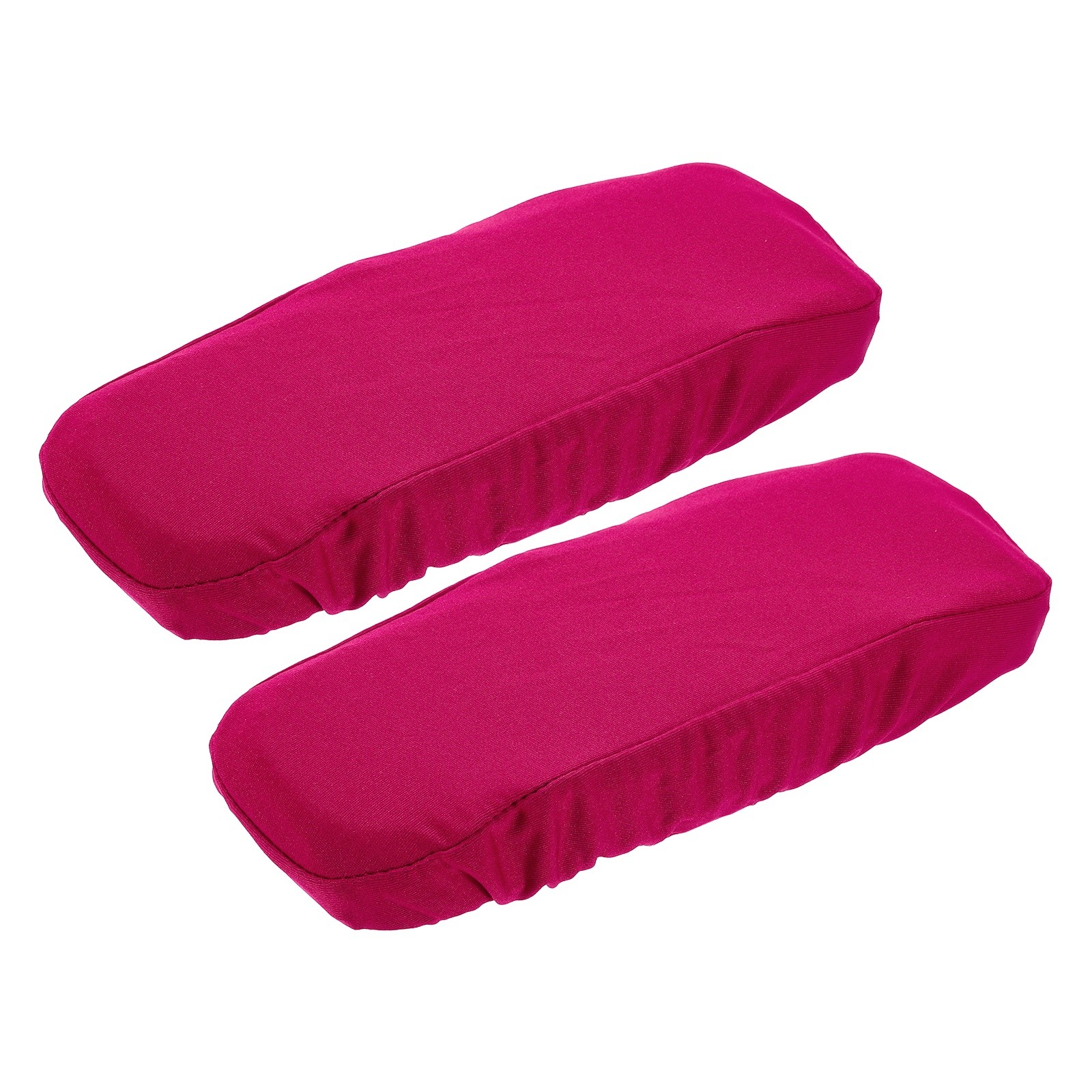 Chair Armrest Slip Cover, 22 x 7cm Removable Seat Protector (Rose Red)