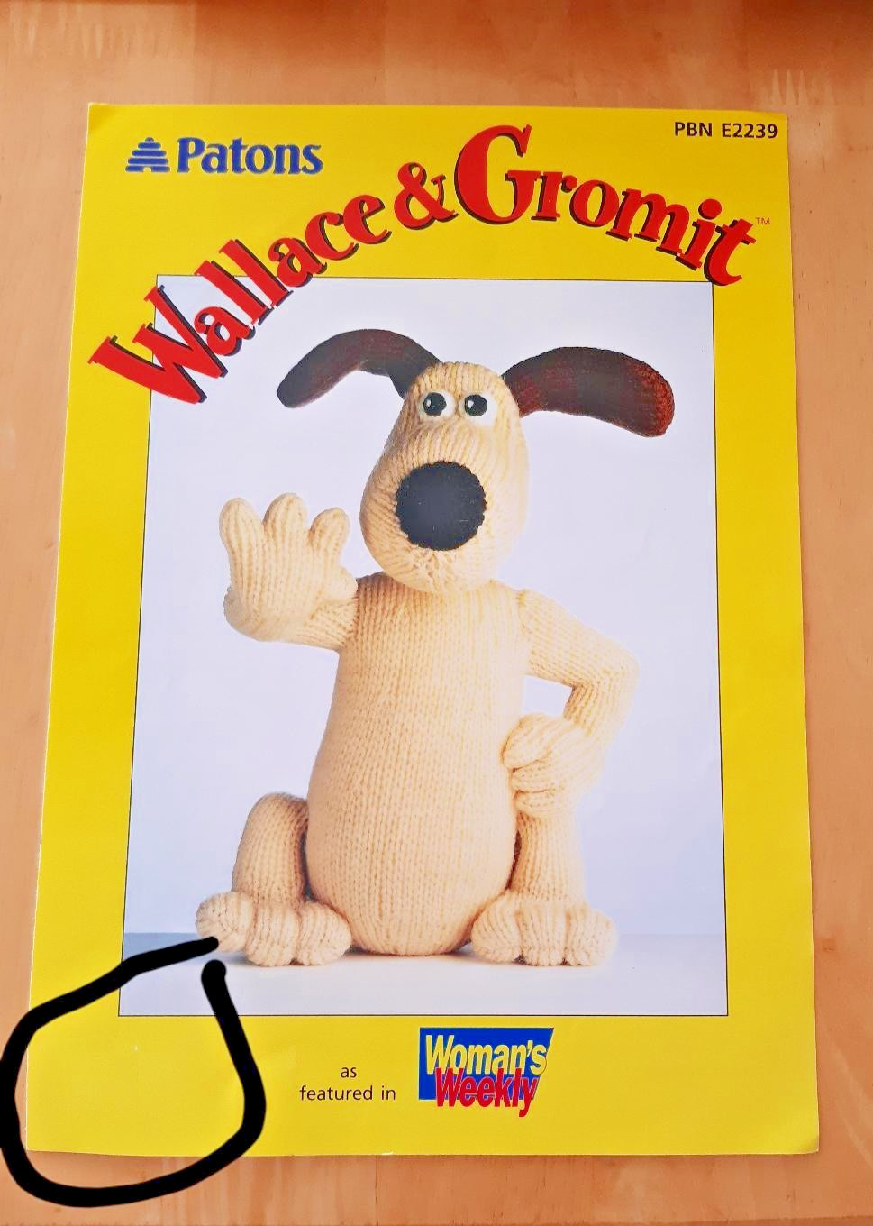 ALAN DART WALLACE & GROMIT TOYS KNITTING PATTERN PICK & MIX
