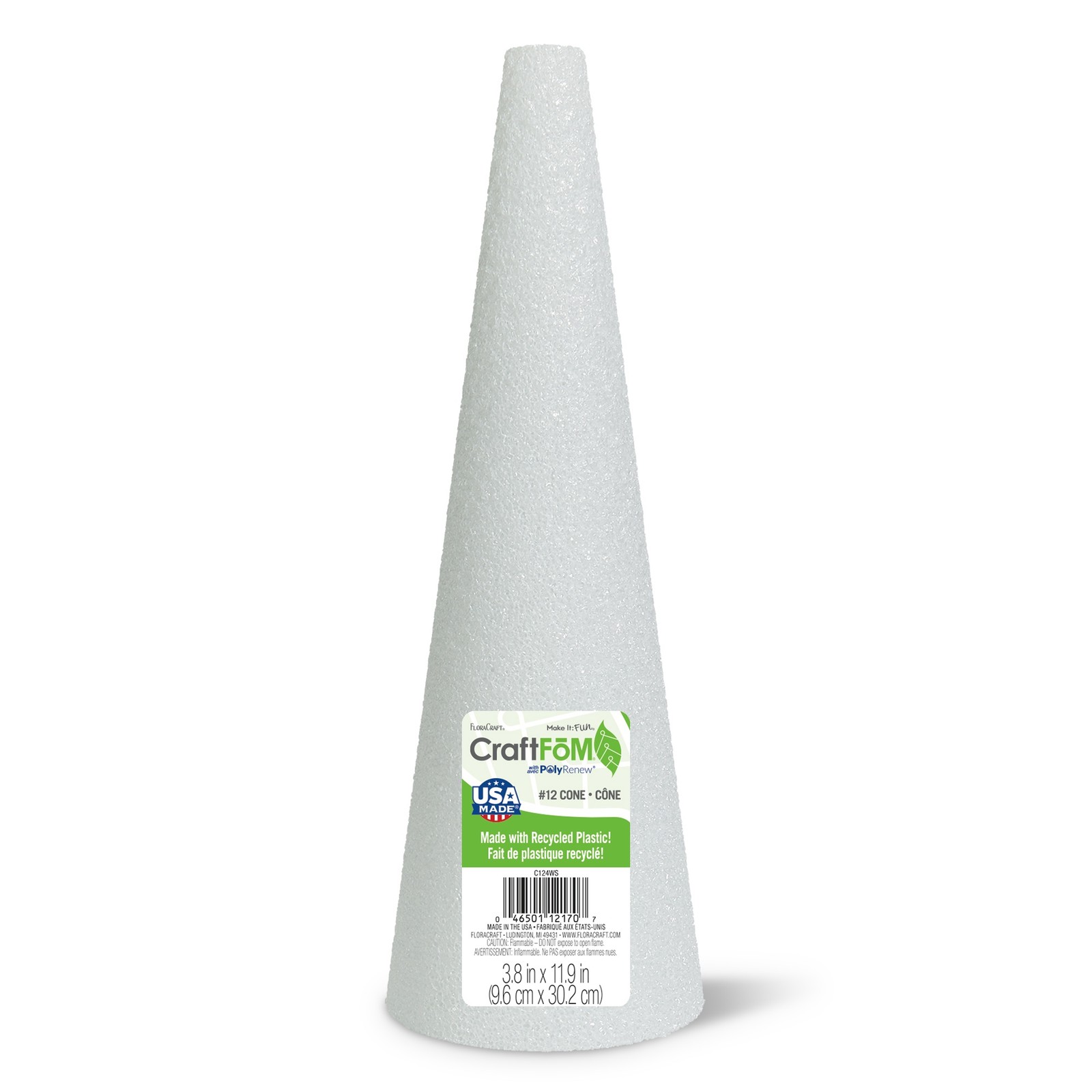FloraCraft CraftFoM Cone-3.8"x11.9"