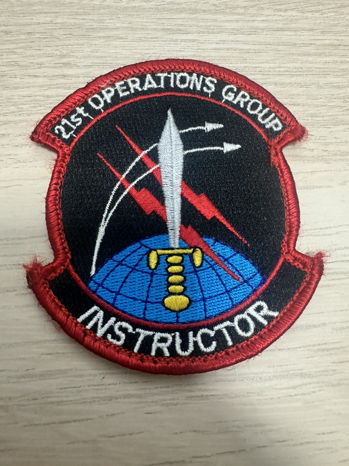 USAF 21st Operations Group Instructor Patch