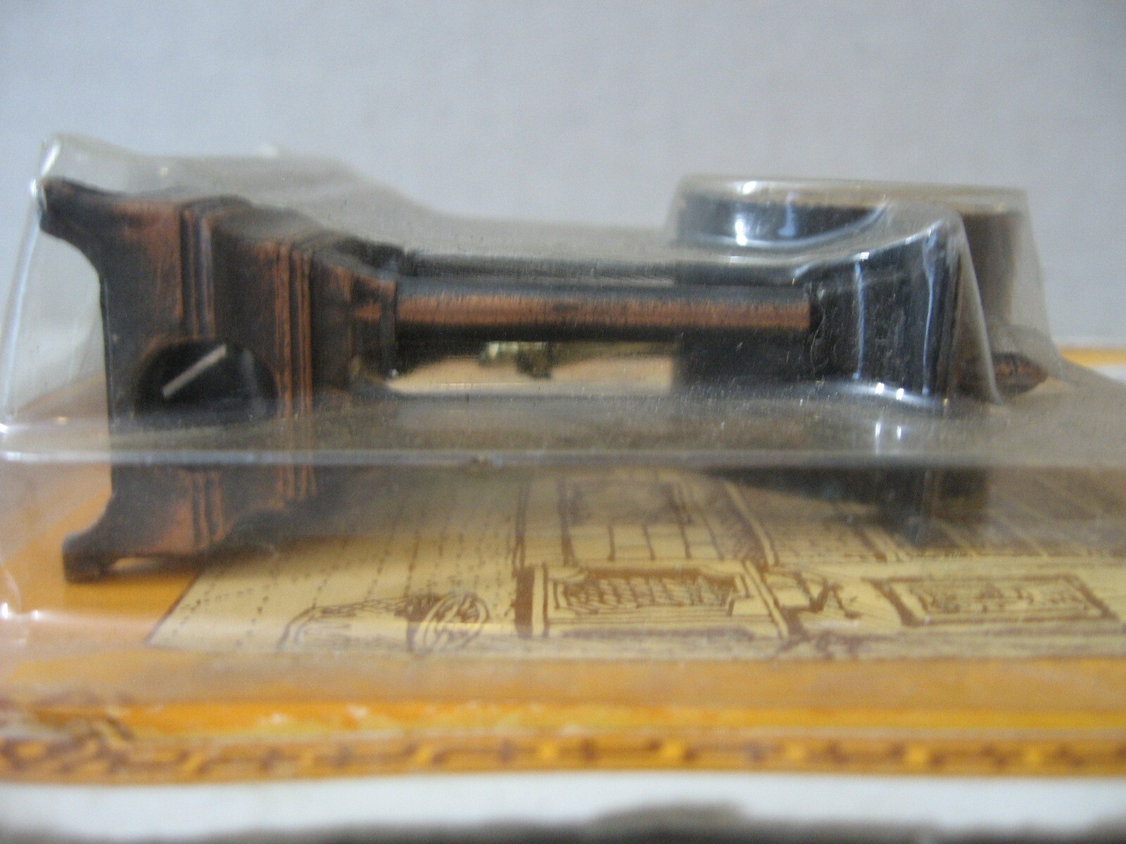 Die Cast Miniature Replica Mantle Clock Pencil Sharpener