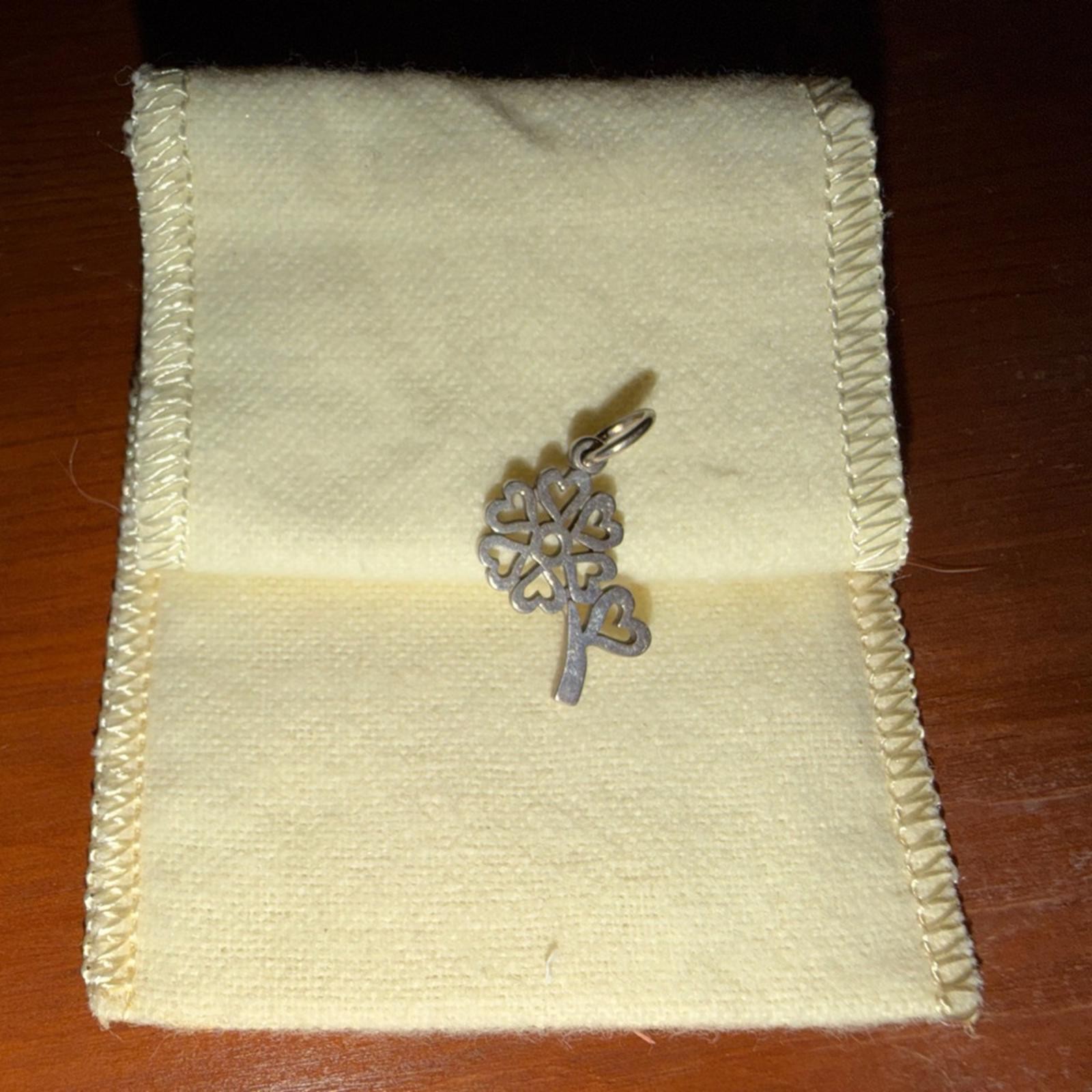 RETIRED James Avery Seven Hearts Flower Sterling Silver Charm