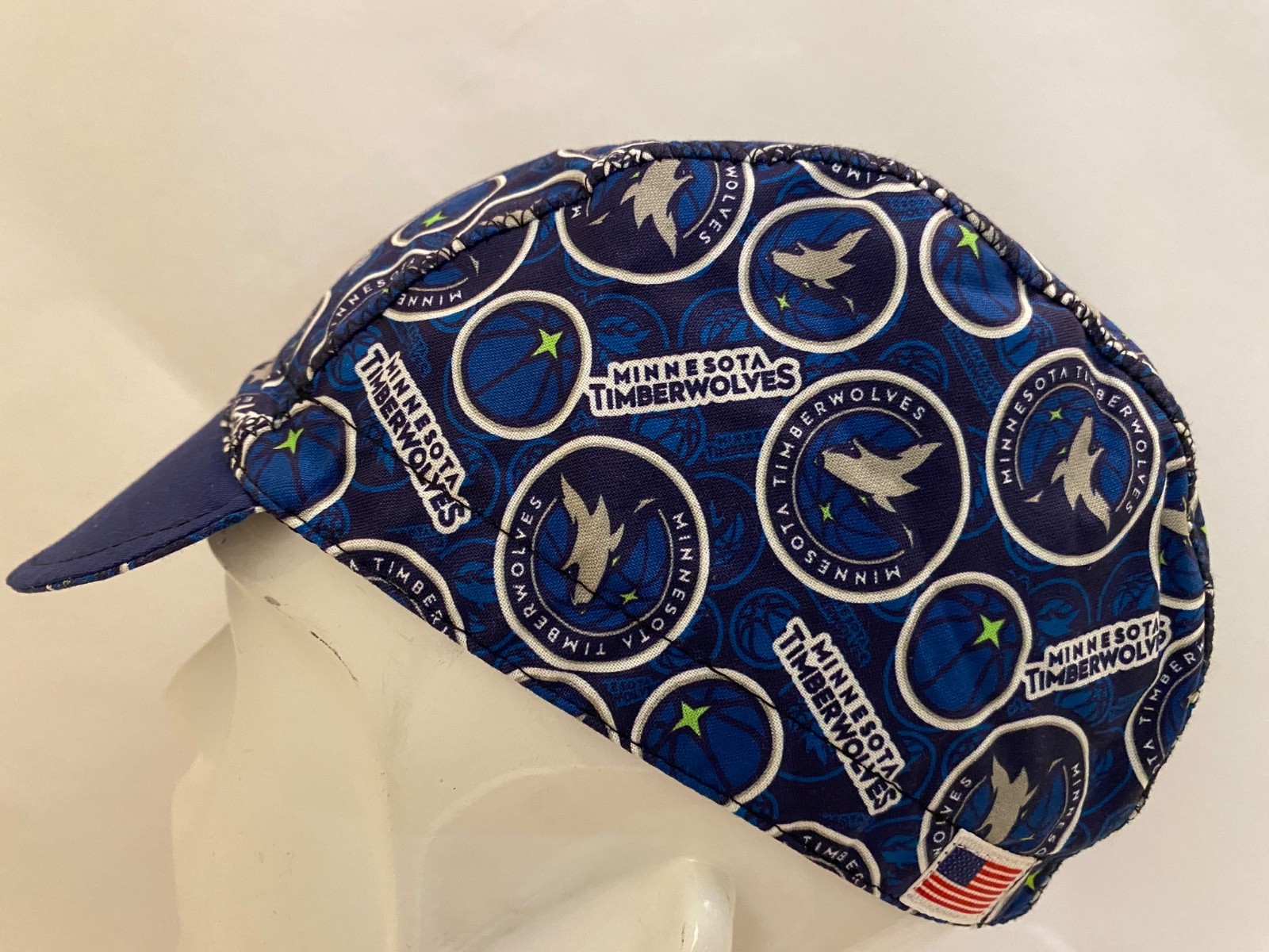 Minnesota cycling cap handmade in USA