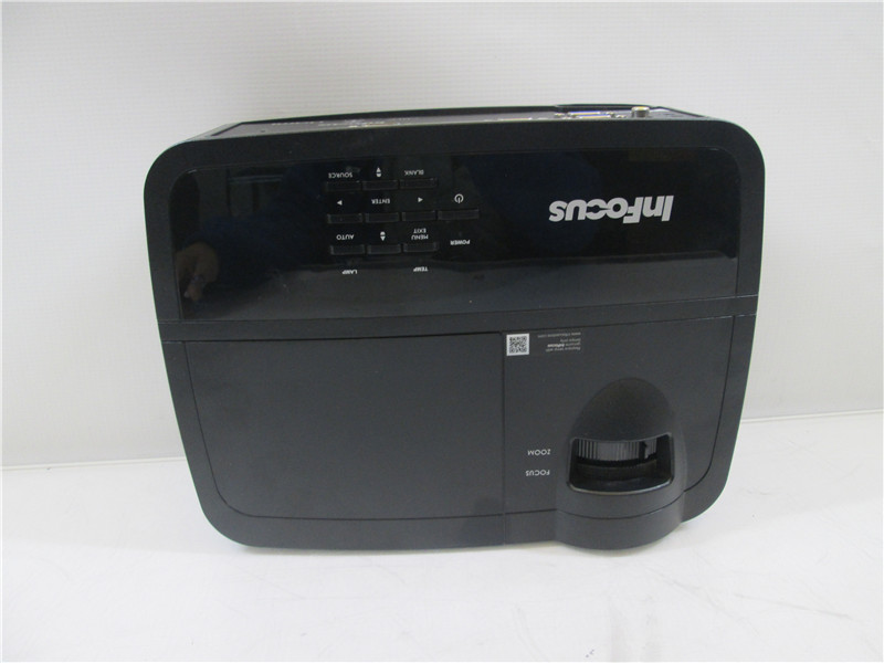 InFocus IN126X Projector 1859 Lamp Hours Multimedia Projector With Power Cable