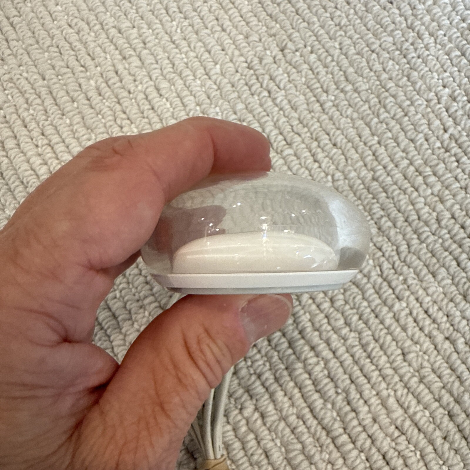 Apple Mouse M5769 USB Optical Mac White/Clear wired
