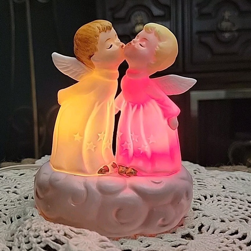 Vintage 1950s Rare Angel Night Light.