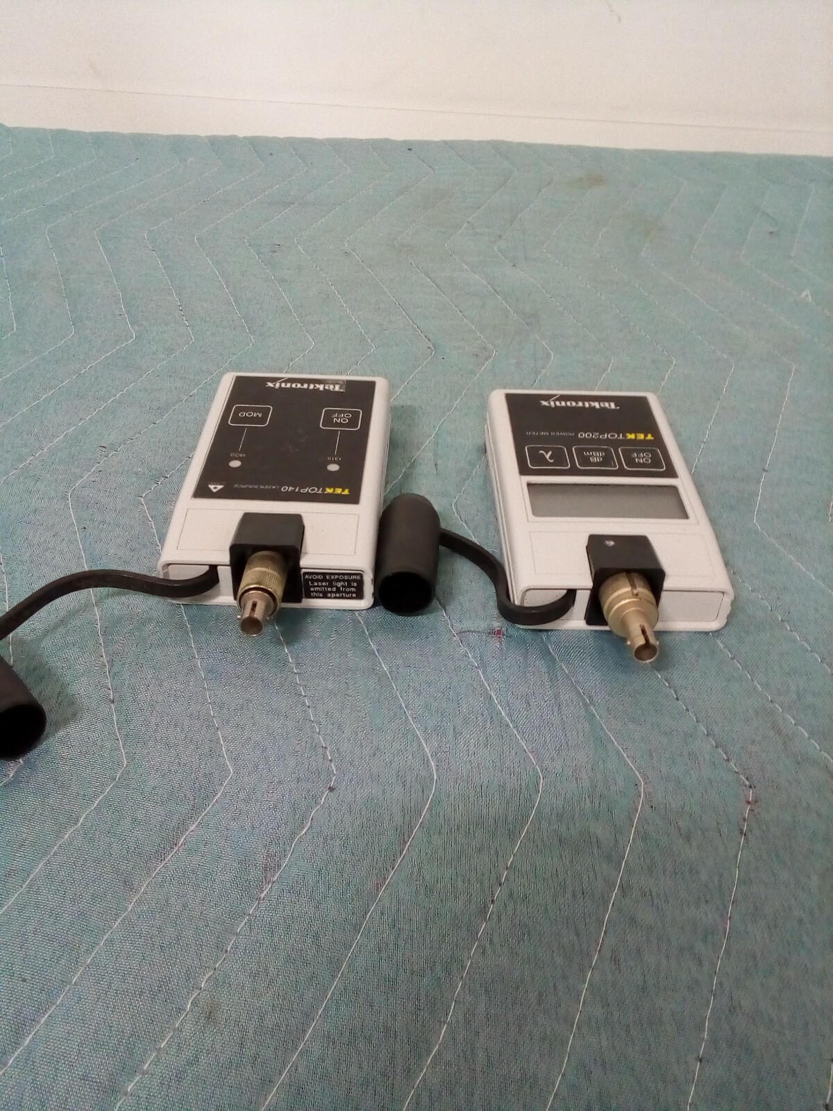 *Lot of 2* Tektronix TEKTOP200 Power Meter & TEKTOP140 Laser Source