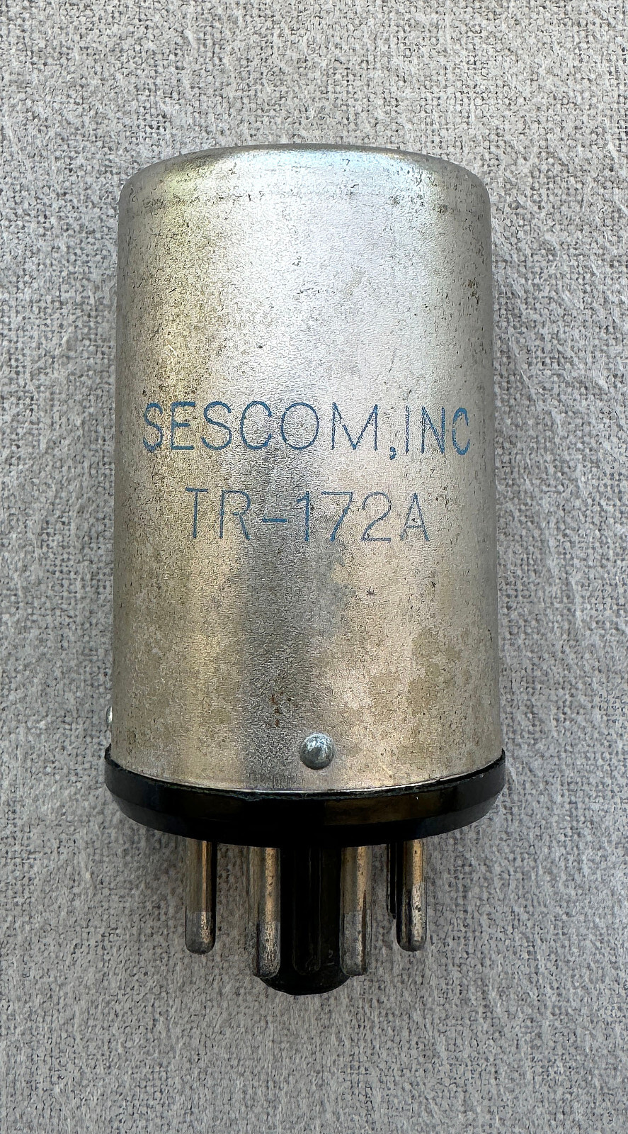 Sescom TR-172A Plug In Audio Input Transformer 1:1 Like Altec 15335 8 Pin Octal