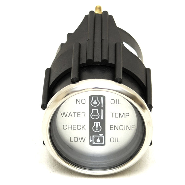 Faria OMC Boat Systems Check Gauge GP9910C | Spun Silver 2 Inch
