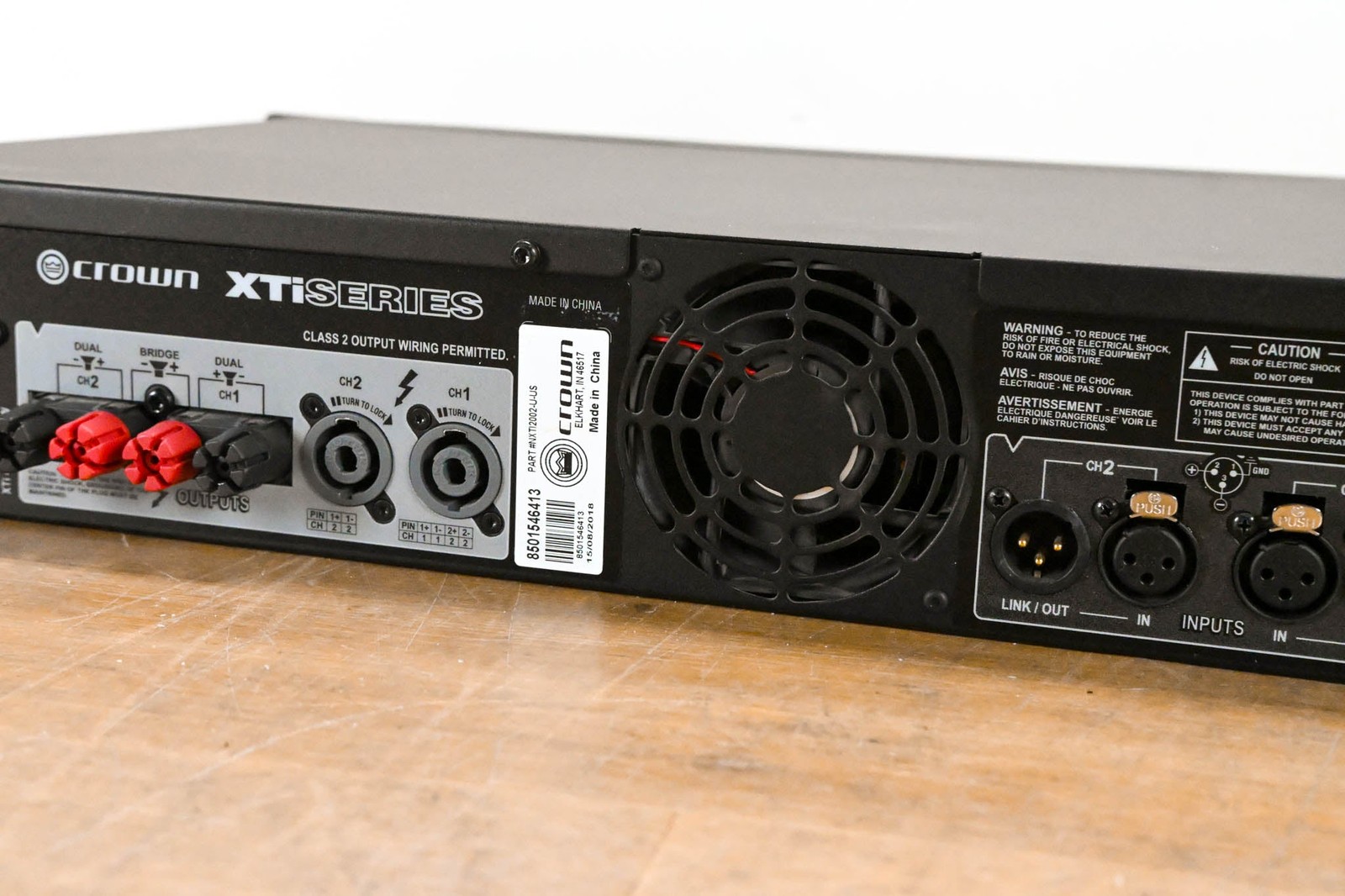 Crown XTi 2002 2-Channel Power Amplifier CG010TF