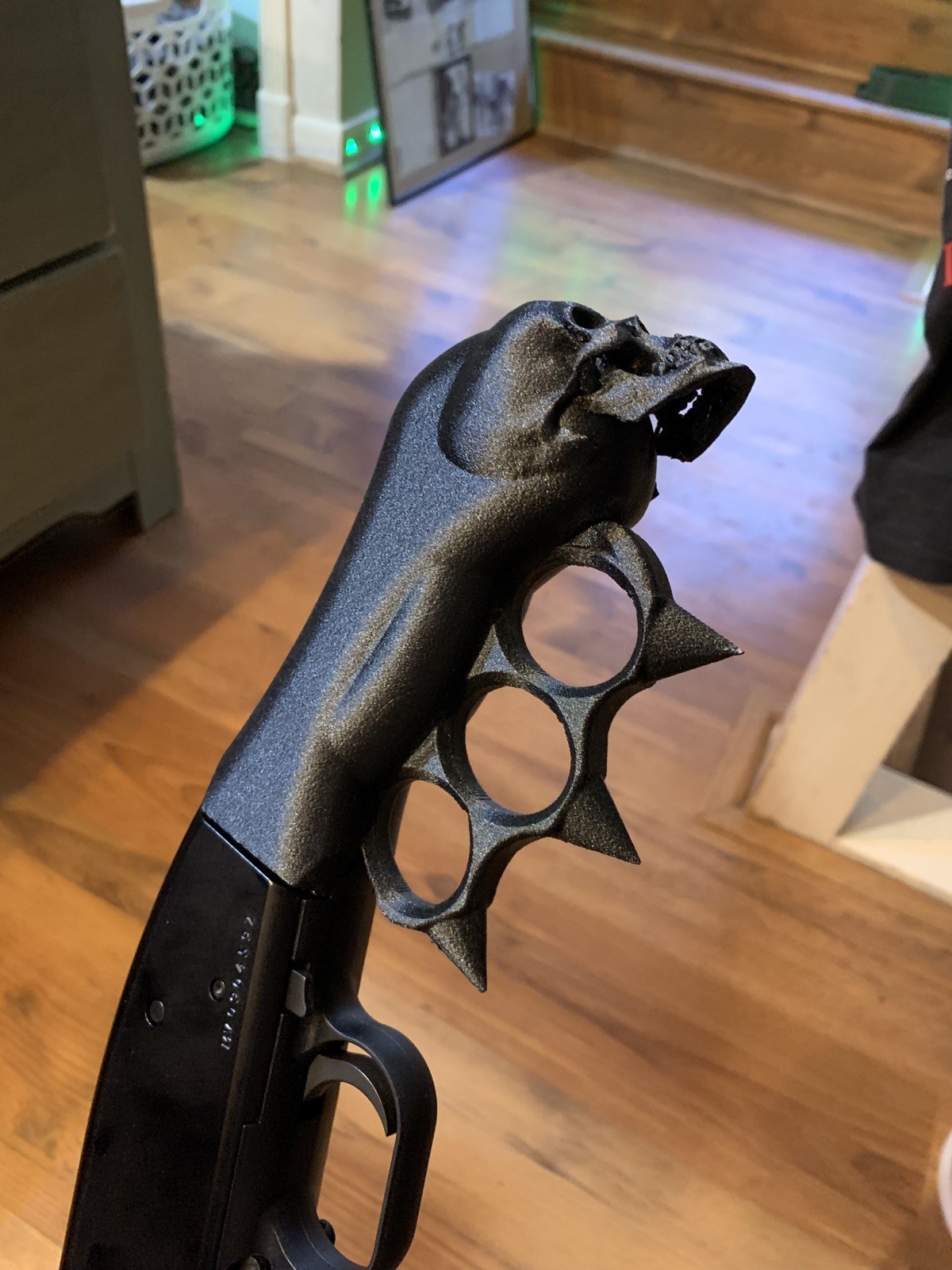 Birds Head knuckle  Grip USA Made Grip For Shockwave MossBerg M500 maverick 88