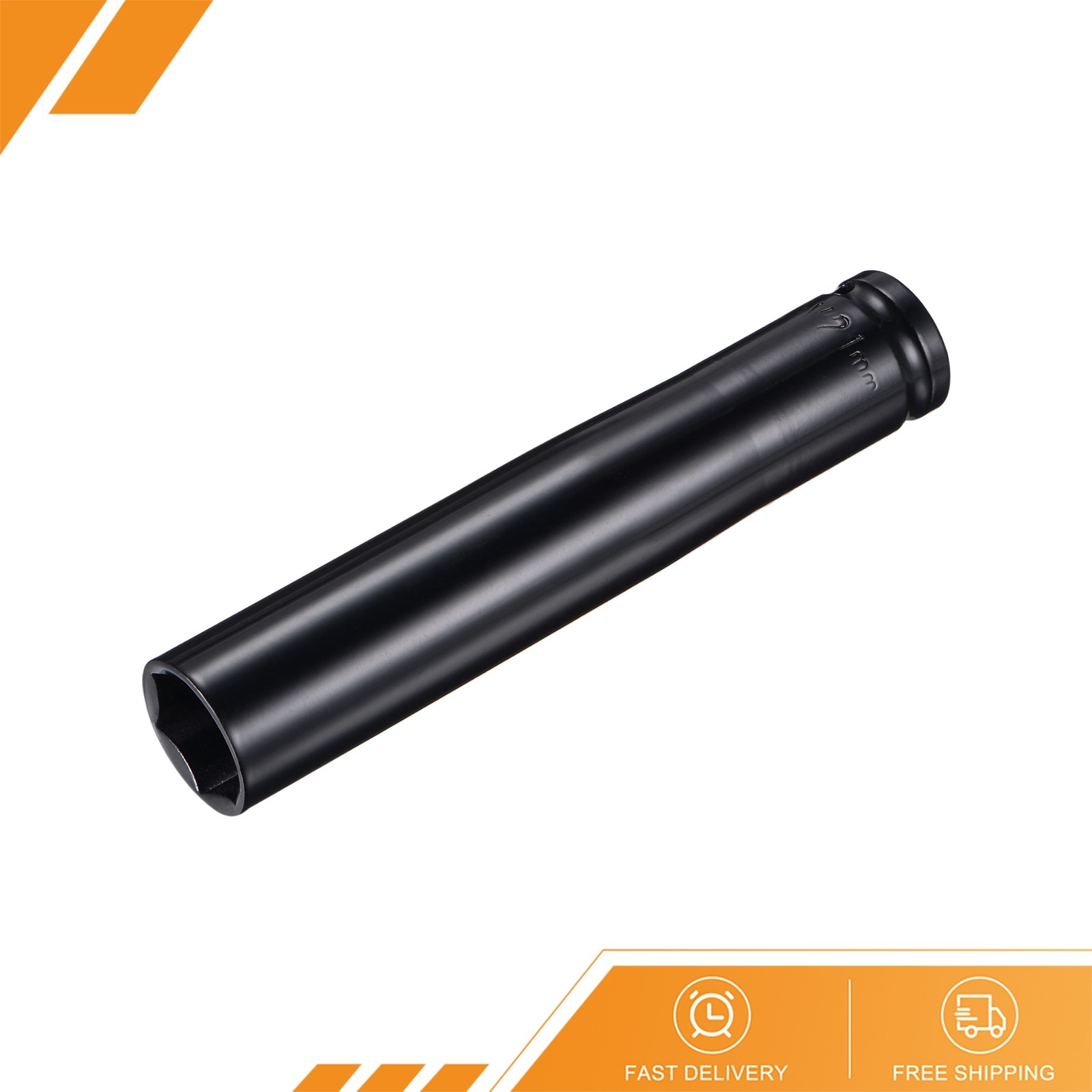 1/2" Drive x 21mm Deep Impact Socket - CR-V Steel 6" Length 6-Point