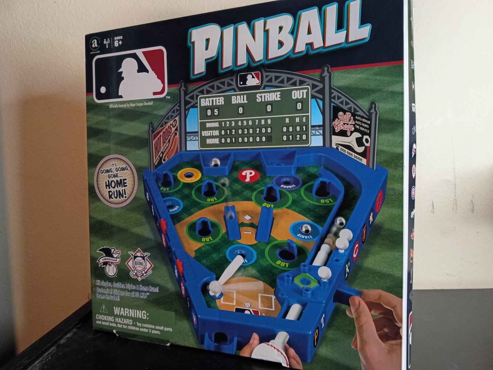 Ambassador Games  Major League Pinball MLB Stickers all 30 MLB Teams New