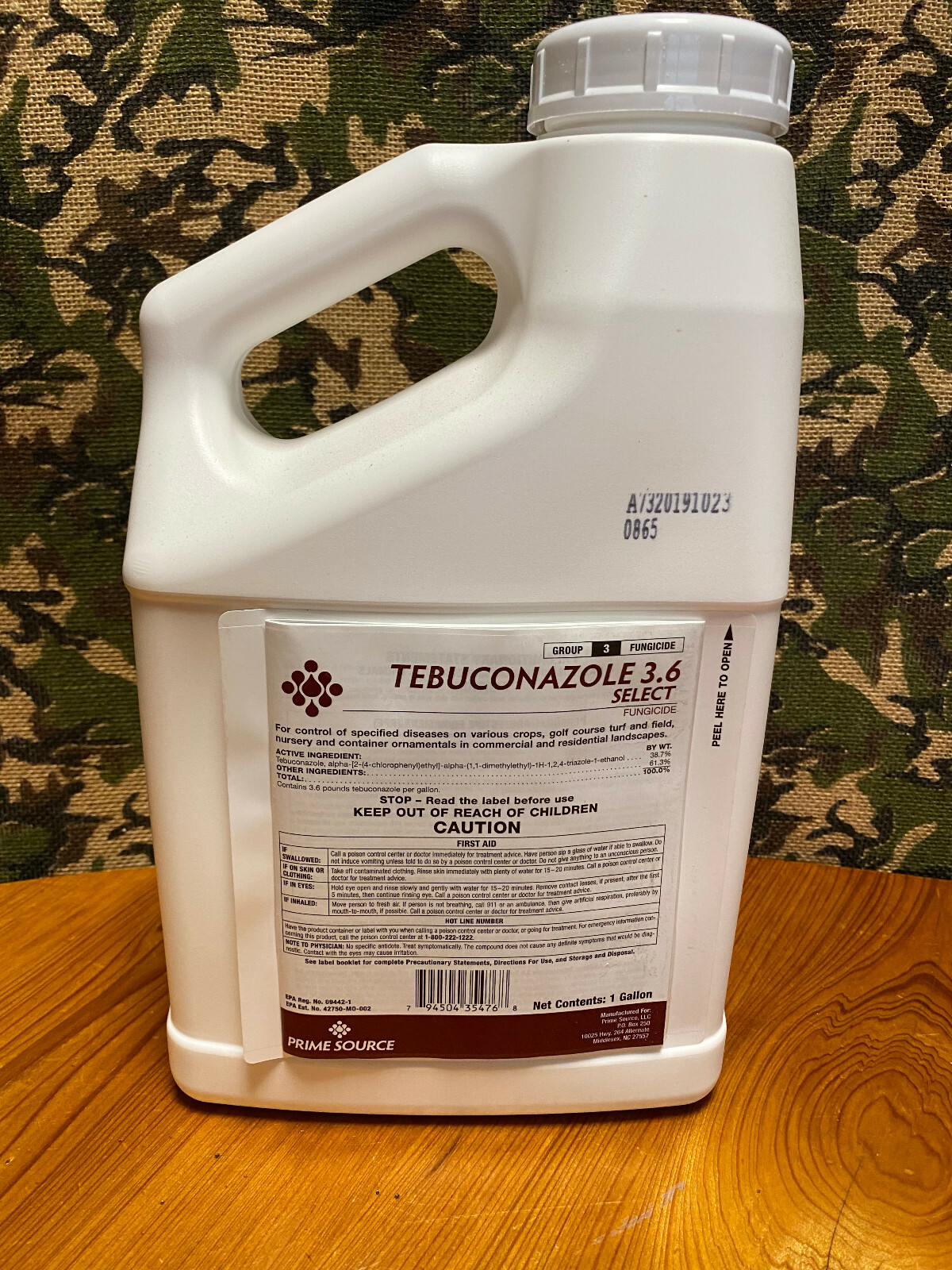 Tebuconazole 3.6F Foliar Fungicide 1 GL For Turf Grasses Ornamentals Landscapes