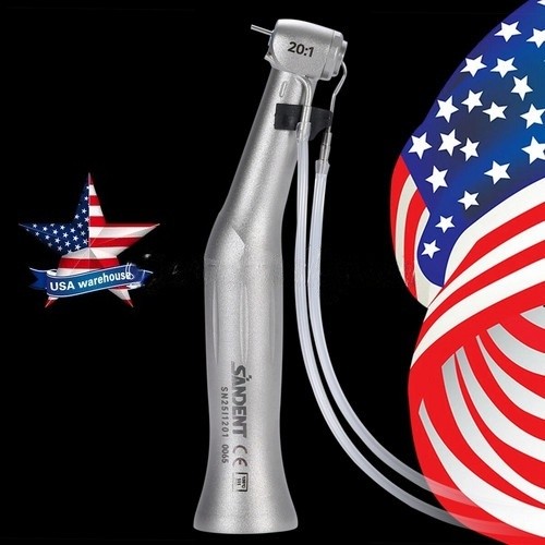 SANDENT Dental Implant Handpiece 20:1 Low Speed Contra Angle Fit Surgical Motor