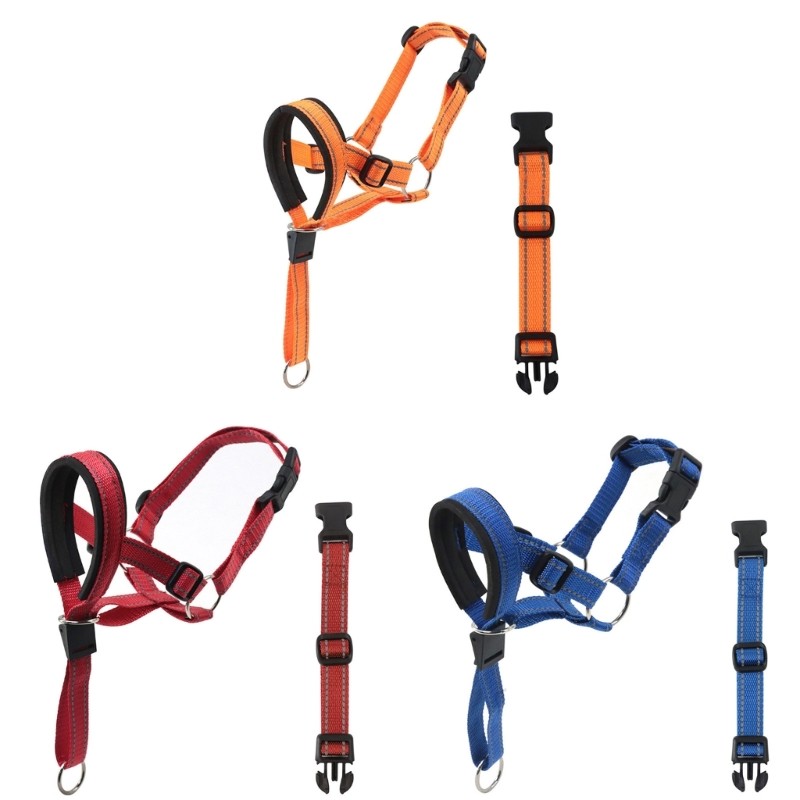 Dog Muzzle Mouth Guard German Dog Nylon Strap High-end Training Halter